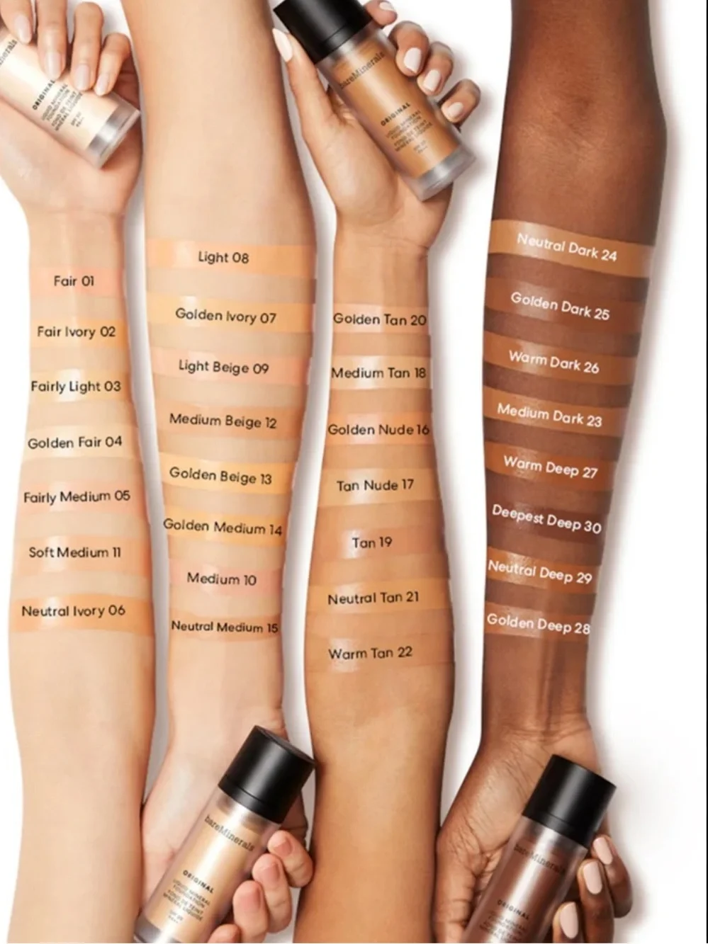 💕💋Bareminerals Original Liquid Mineral Foundation Golden Medium